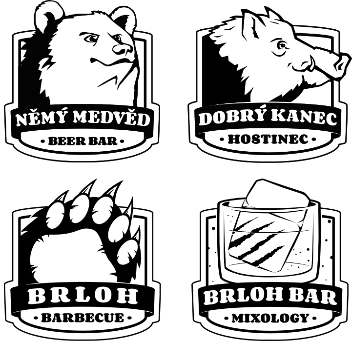 Němý Medvěd / Dobrý Kanec / Brloh Bar / Brloh Barbecue